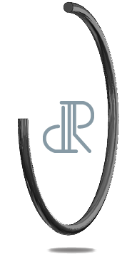 Rotacijske klizne brtve rade dvostrano. One su učinjene od potpornog elastičnog elementa (O-brtva ili ploščata brtva) i kliznog - brtvnog elementa s malim koeficijentom trenja (profilirani prsten učinjen od PTFE – teflona).