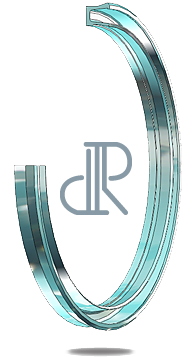 Rotacijske klizne brtve rade dvostrano. One su učinjene od potpornog elastičnog elementa (O-brtva ili ploščata brtva) i kliznog - brtvnog elementa s malim koeficijentom trenja (profilirani prsten učinjen od PTFE – teflona).