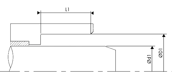 shema utora hidraulične brtve